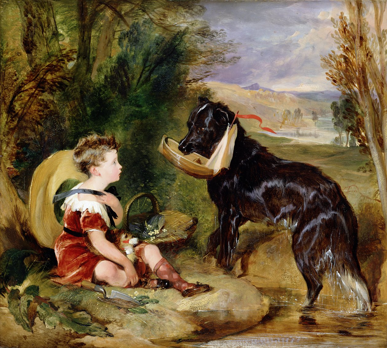 Nieznany obraz autorstwa Edwin Landseer