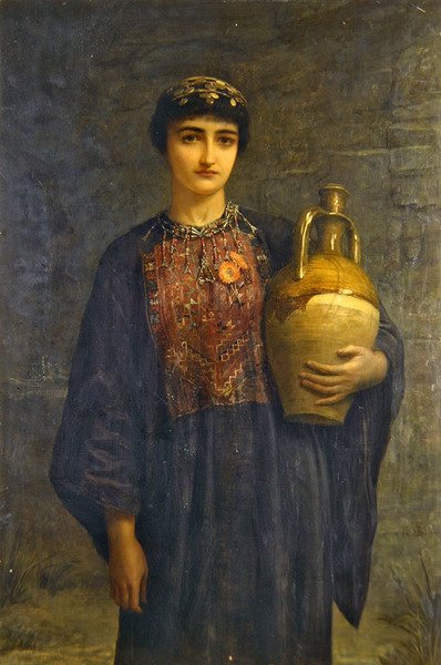 Betlejem (olej na płótnie) autorstwa Edwin Longsden Long