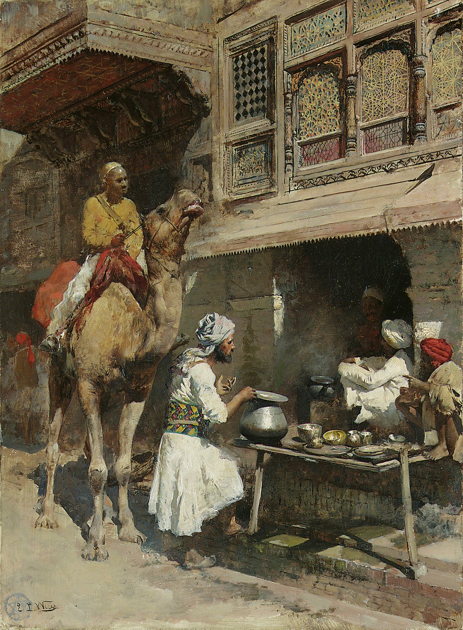 Sklep metalowy autorstwa Edwin Lord Weeks