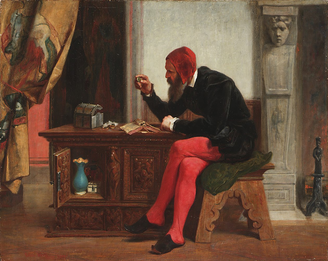 Antykwariusz, 1855. autorstwa Edwin White