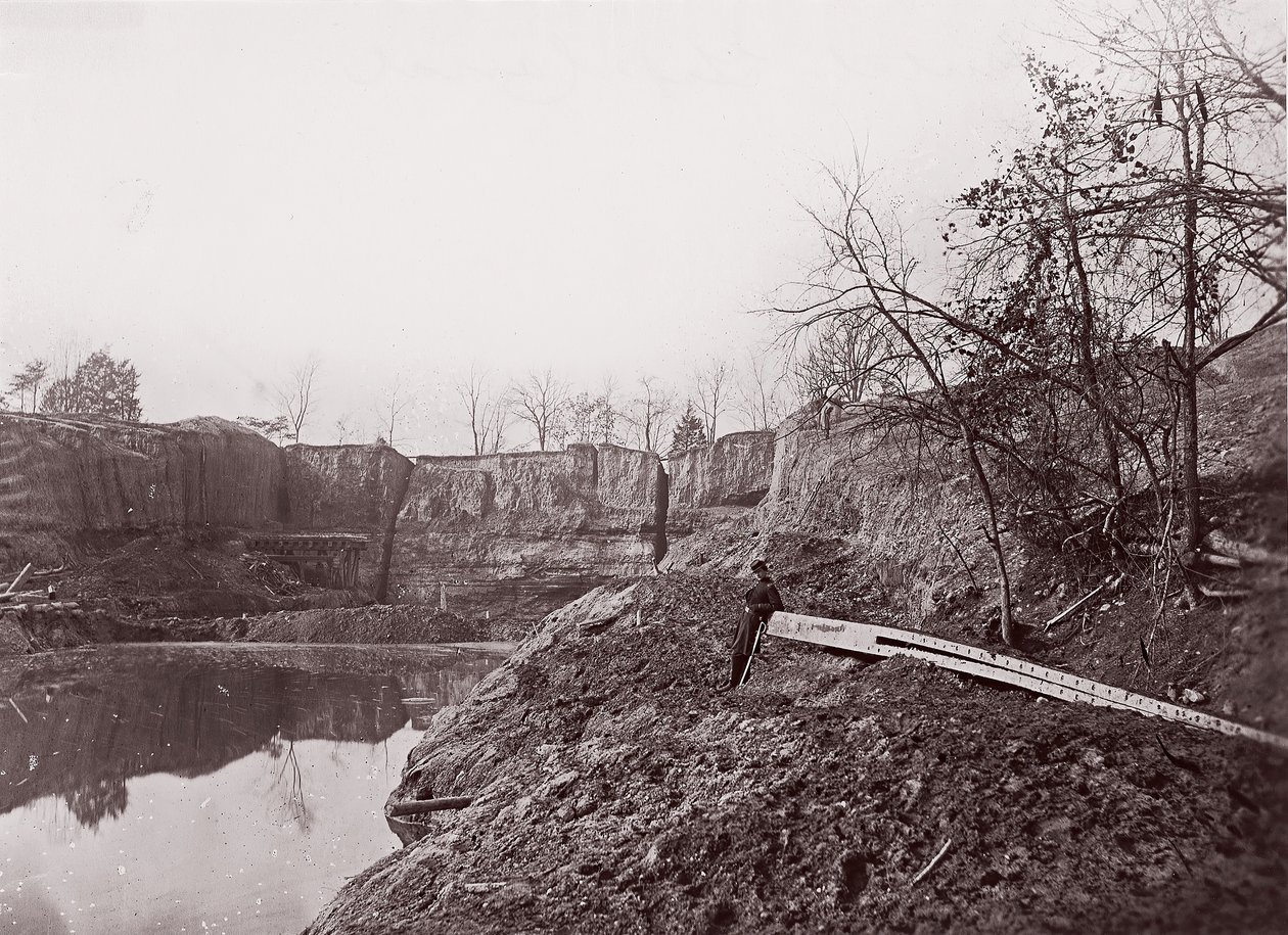 Kanał Holenderski, 1865. autorstwa Egbert Guy Fowx