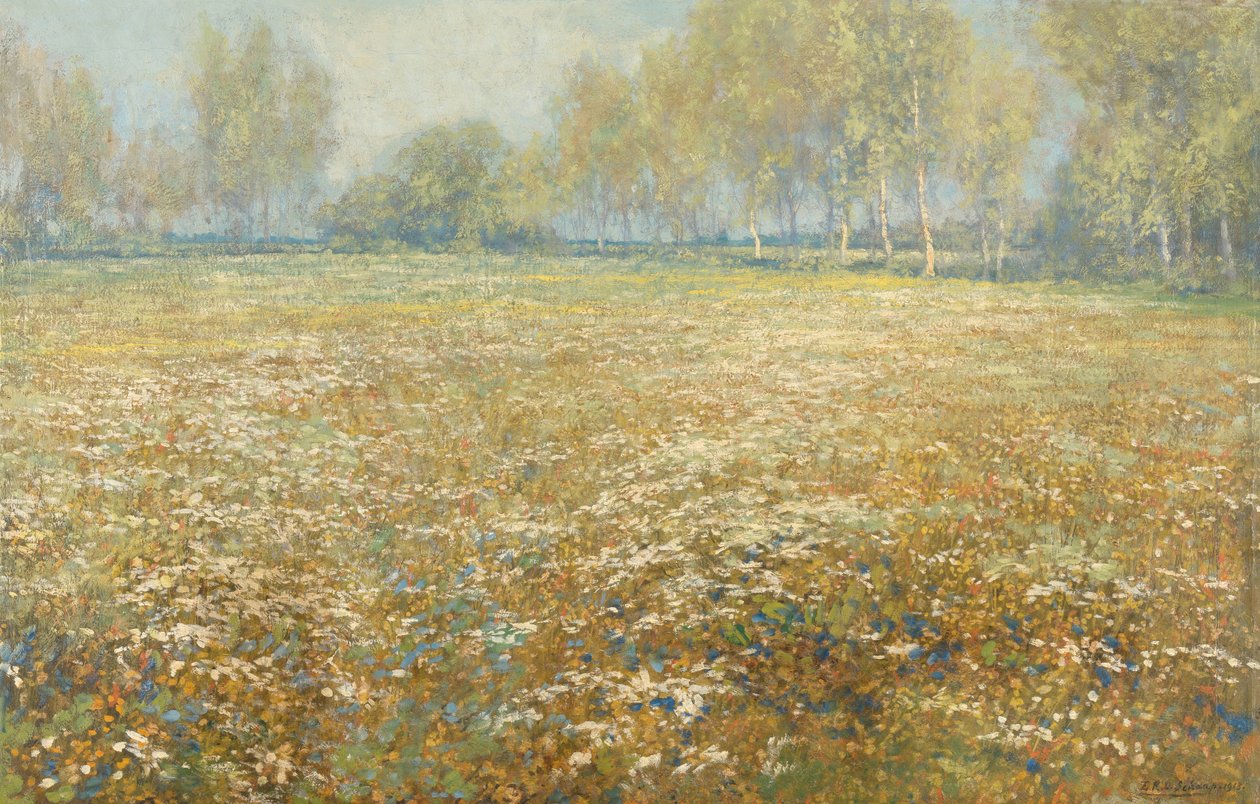 Łąka w Bloom autorstwa Egbert Rubertus Derk Schaap