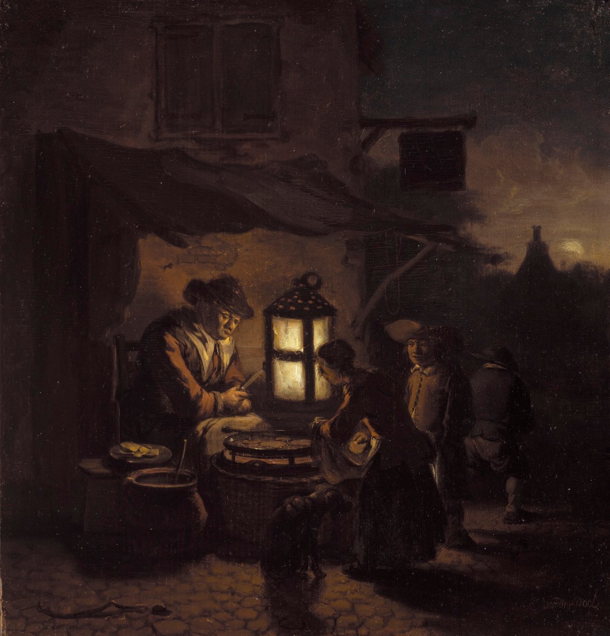 Producent naleśników autorstwa Egbert van der Poel