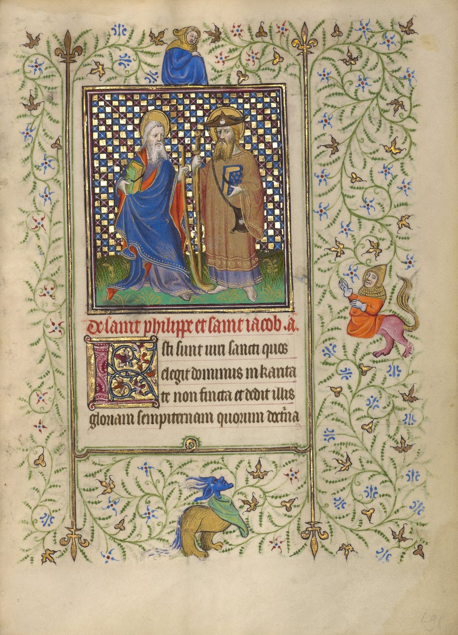 Święci Filip i Jakub autorstwa Egerton Master