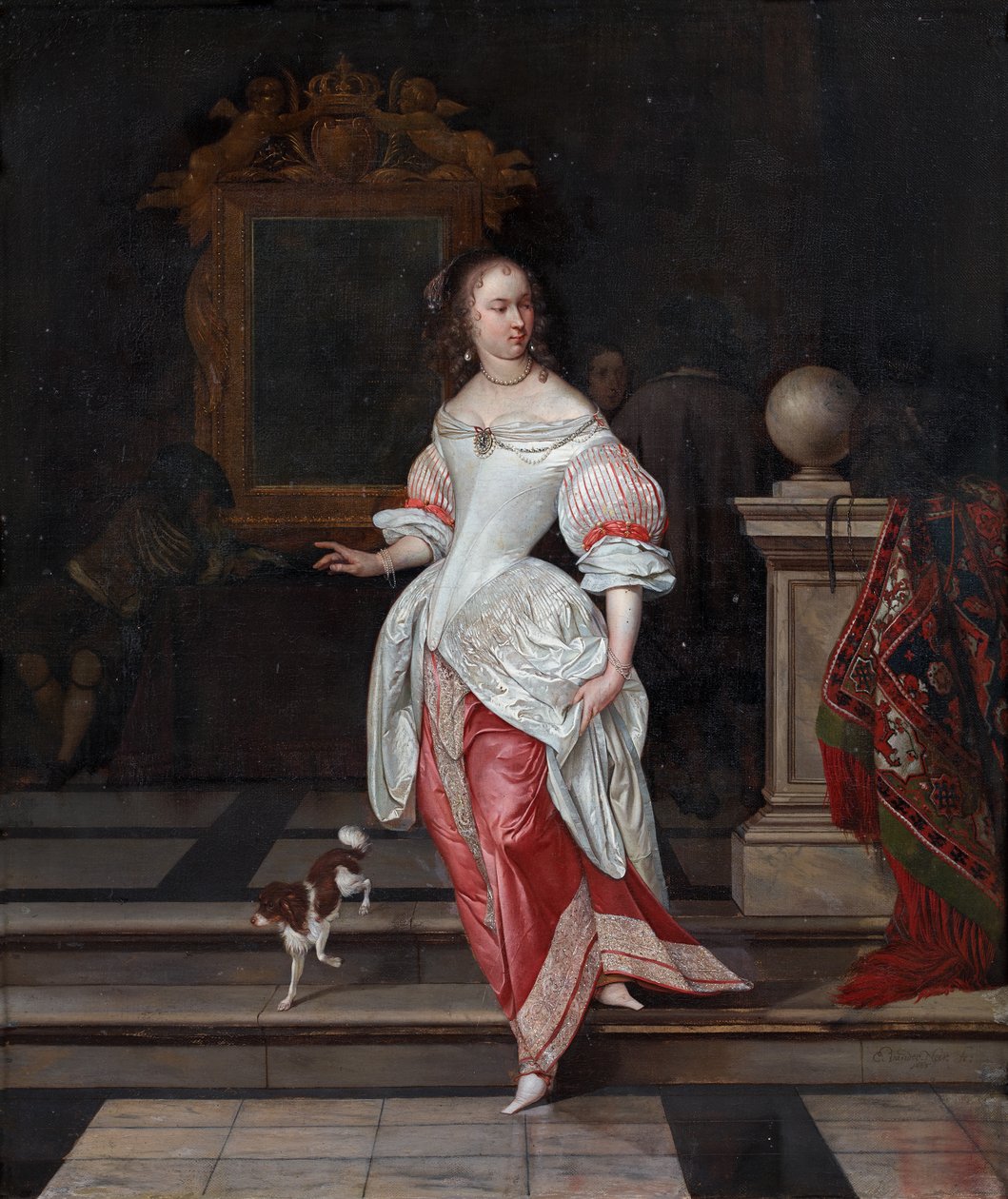 Wielka Dama autorstwa Eglon van der Neer