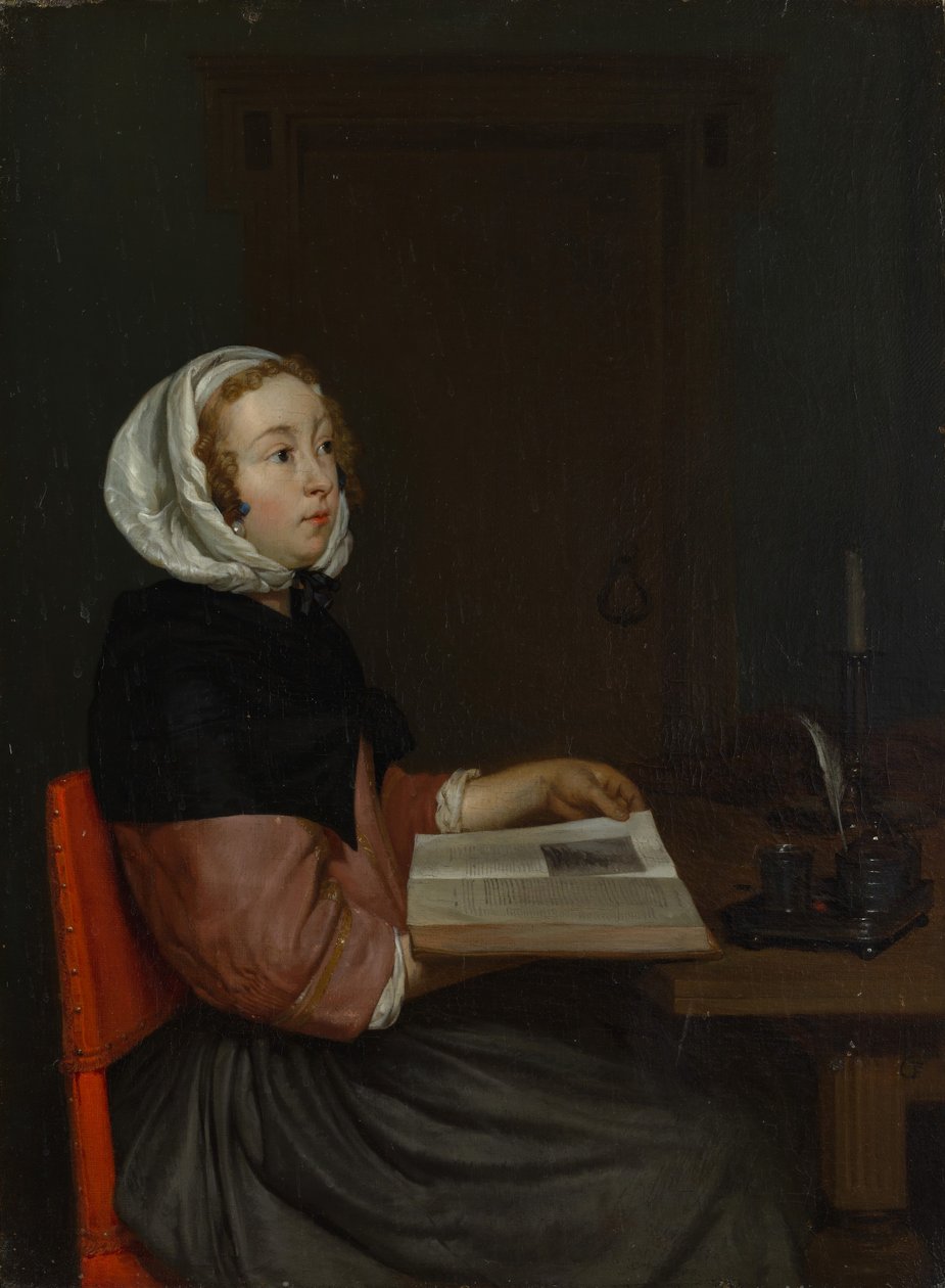 Czytnik. autorstwa Eglon Hendrik van der Neer