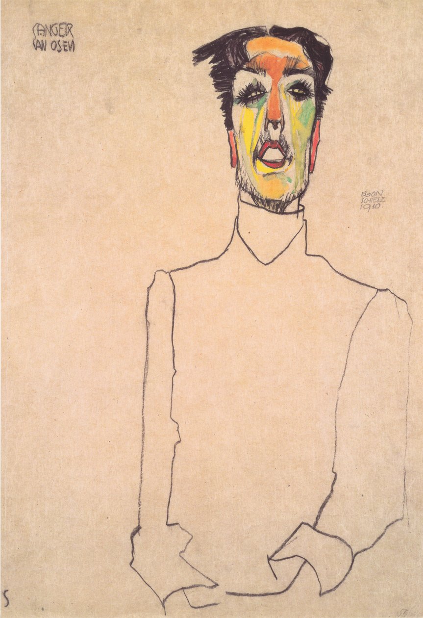 Piosenkarz Osen autorstwa Egon Schiele