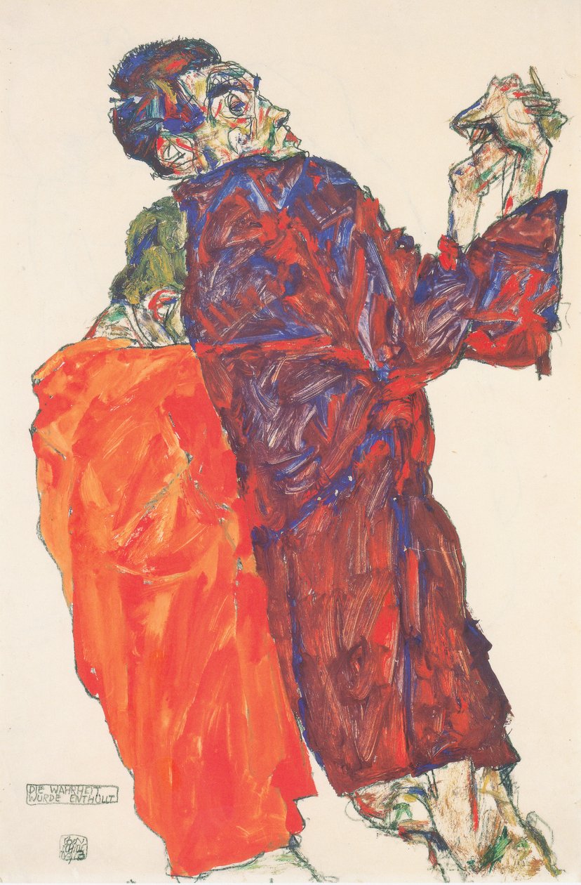 Prawda została ujawniona autorstwa Egon Schiele