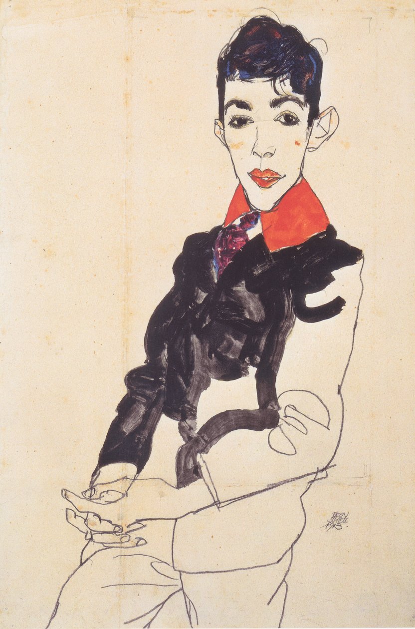 Portret chłopca Erich Lederer autorstwa Egon Schiele