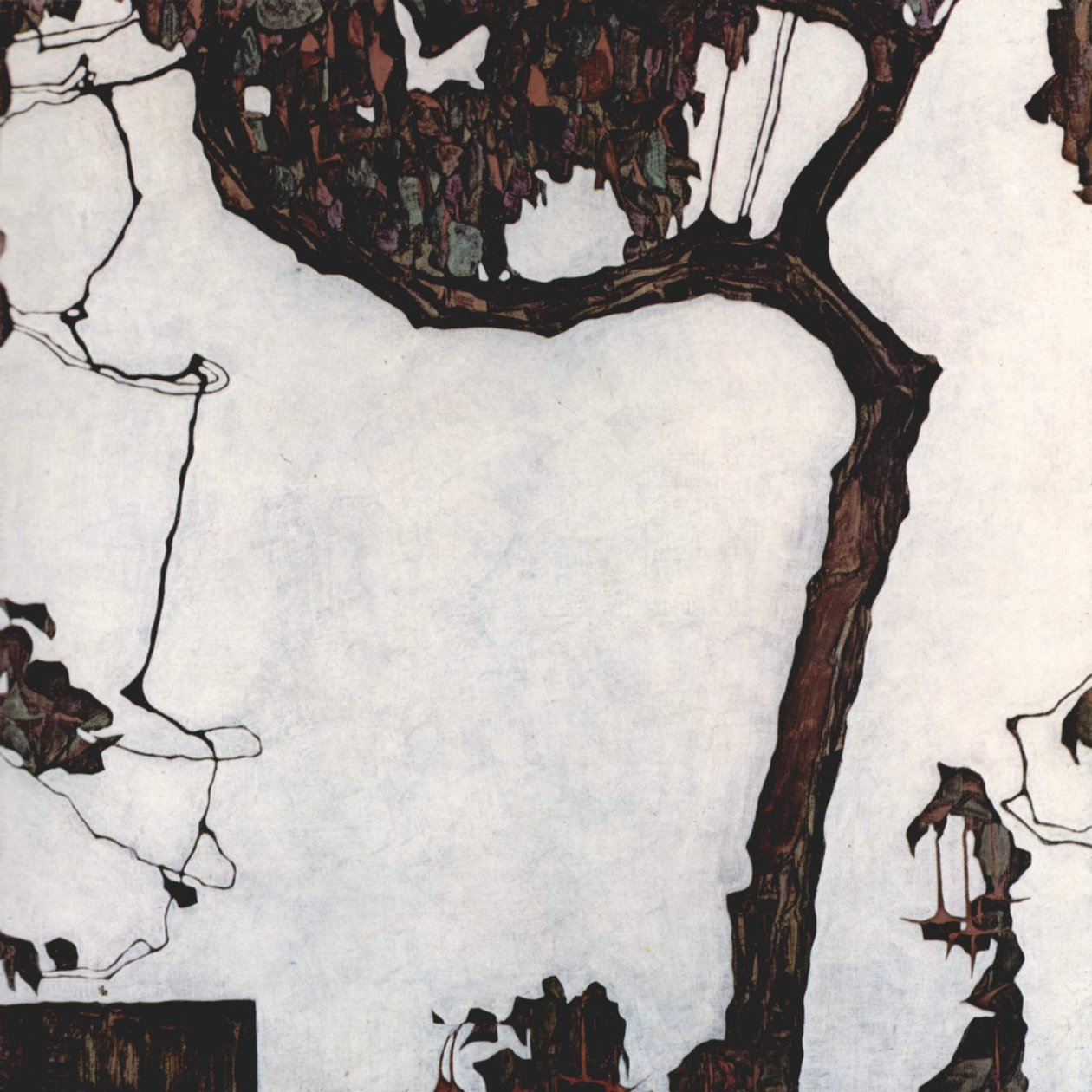 Śliwa autorstwa Egon Schiele