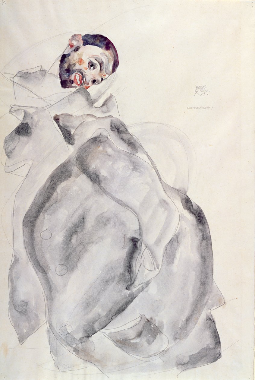 Więzień! autorstwa Egon Schiele