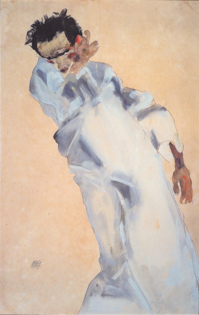 Autoportret autorstwa Egon Schiele