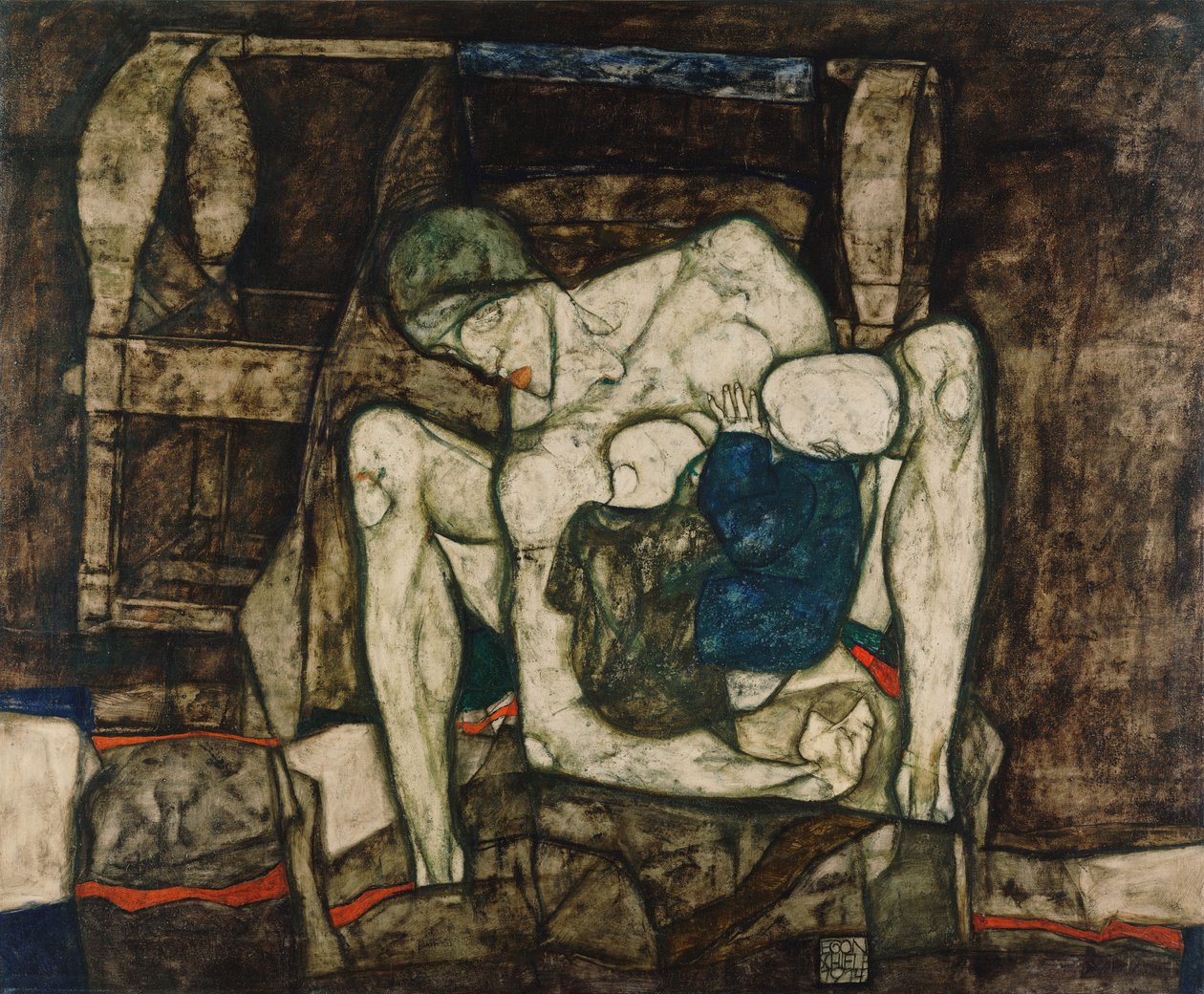 Niewidoma matka, 1914. autorstwa Egon Schiele