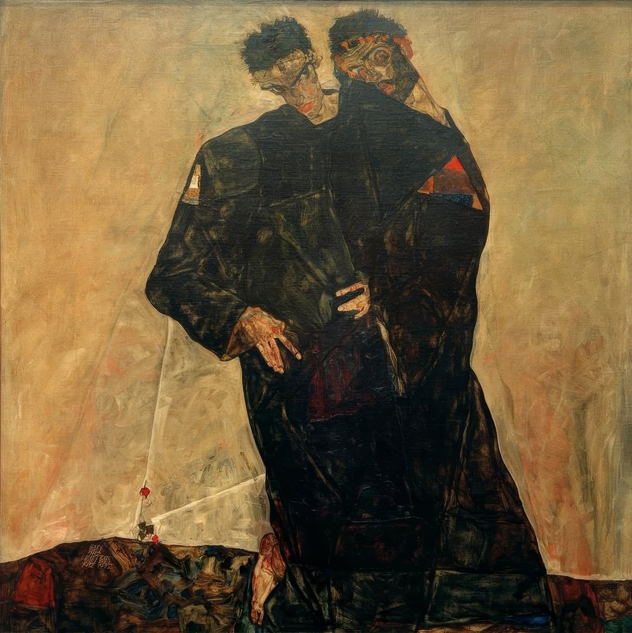 Pustelnicy autorstwa Egon Schiele