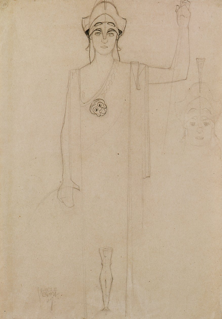 Pallas Ateny autorstwa Egon Schiele