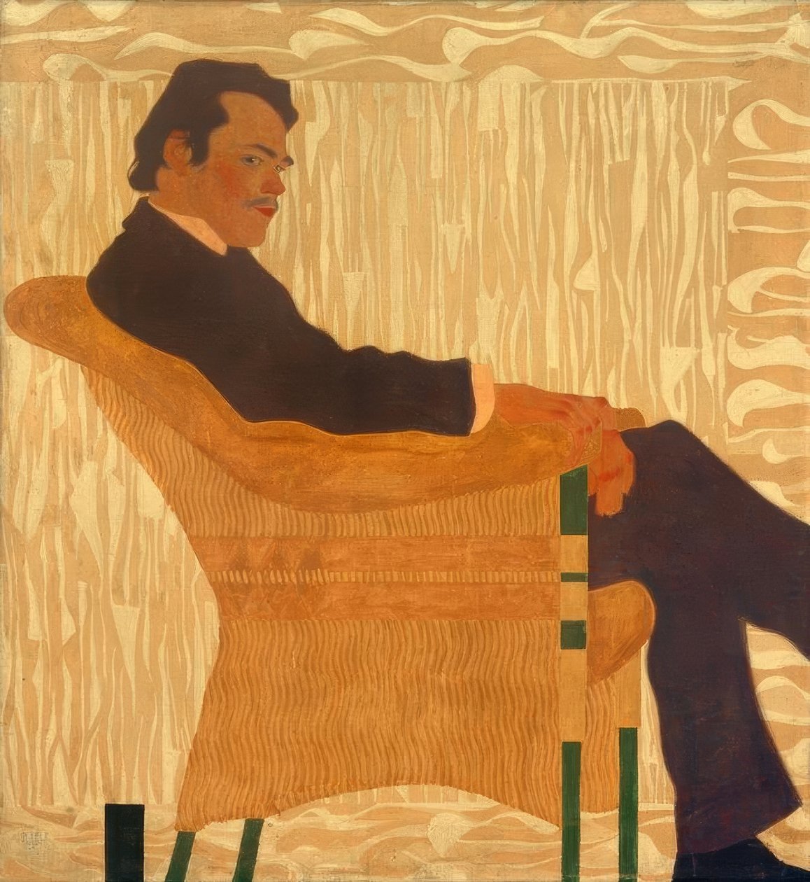 Portret malarza Hansa Massmanna autorstwa Egon Schiele