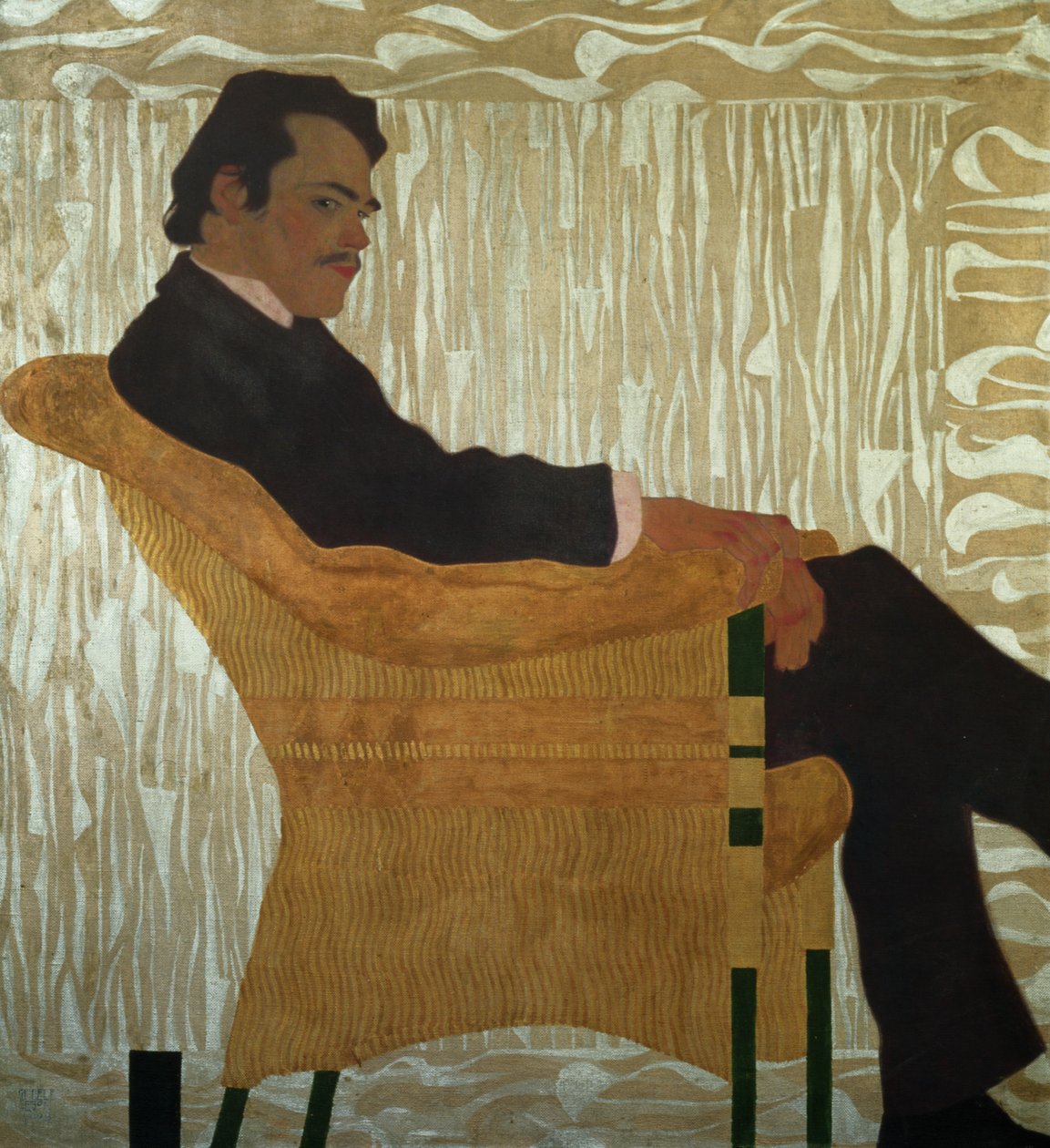 Portret Hansa Massmanna autorstwa Egon Schiele