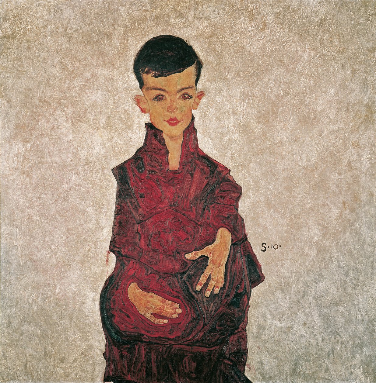 Portret Herberta Reinera, 1910. autorstwa Egon Schiele