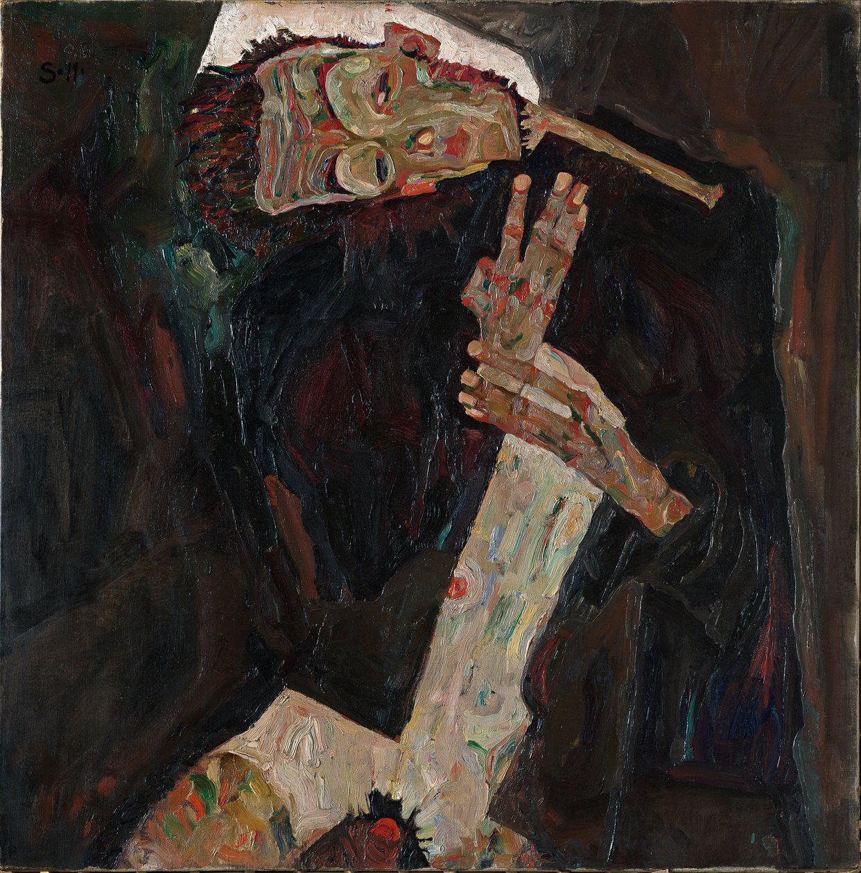 Liryk, 1911 autorstwa Egon Schiele