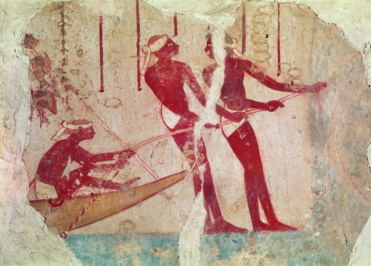 Wróć od Malowanie ścian rybackich autorstwa Egyptian 18th Dynasty