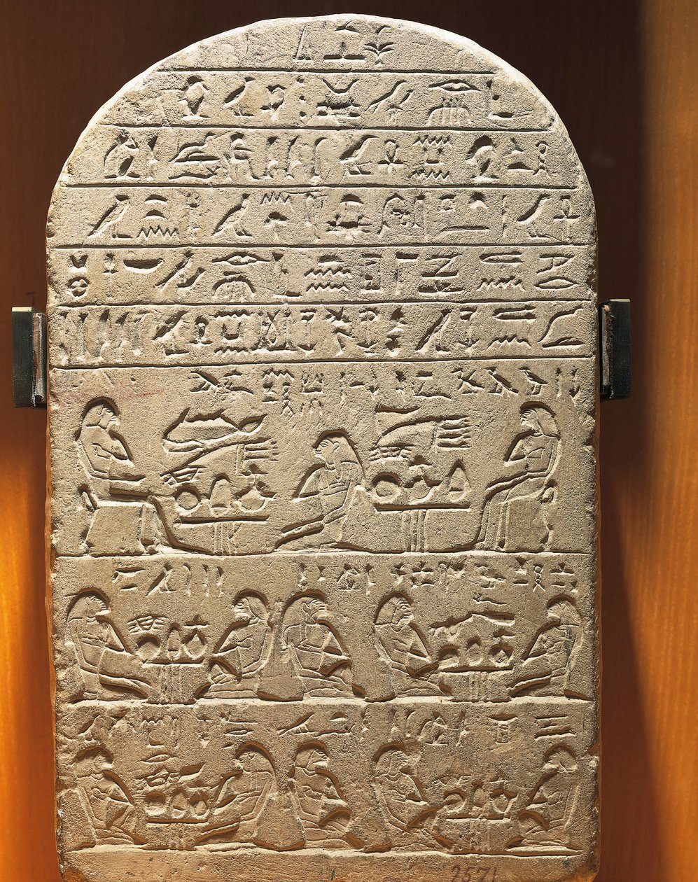 Stela skarbnika Ty z Abydos autorstwa Egyptian 12th Dynasty