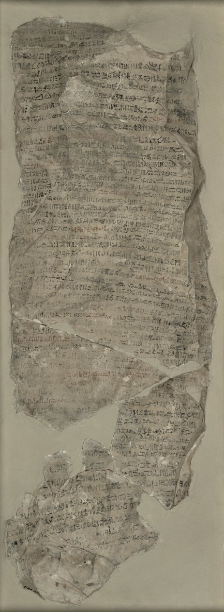 Sinuhe Ostracon, Nowe Królestwo (wapień) autorstwa Egyptian 18th Dynasty