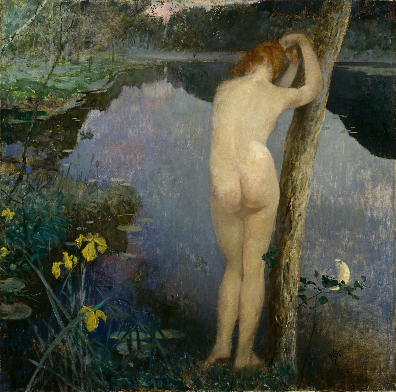 Nokturn autorstwa Hjalmer Eilif Emanuel Peterssen