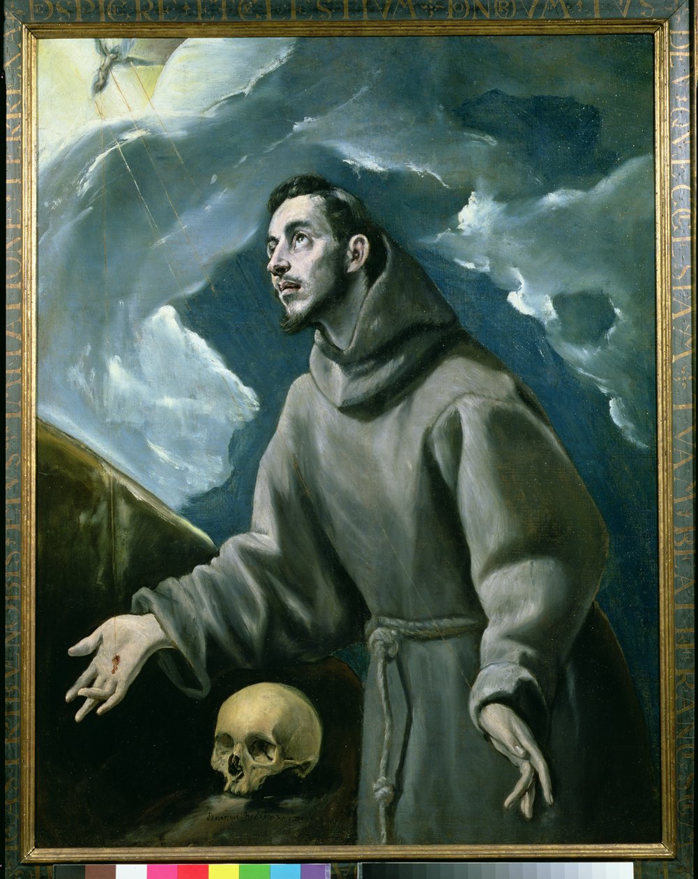 Stygmaty św. Franciszka autorstwa El Greco