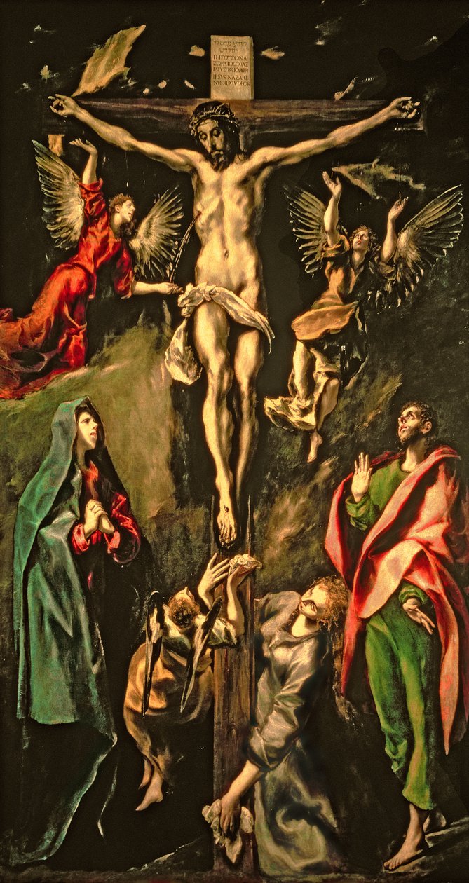 Ukrzyżowanie, ok. 1584-1600 autorstwa El Greco