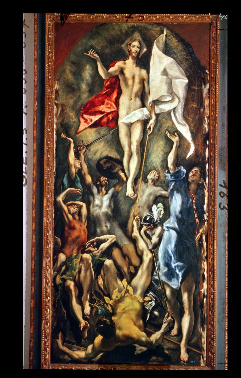 Zmartwychwstanie, 1584-94 autorstwa El Greco