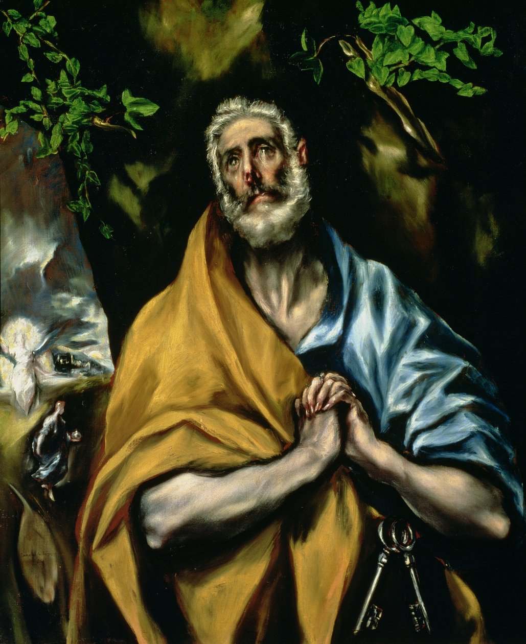 Petro ašaros, apie 1605 m. poli autorstwa El Greco