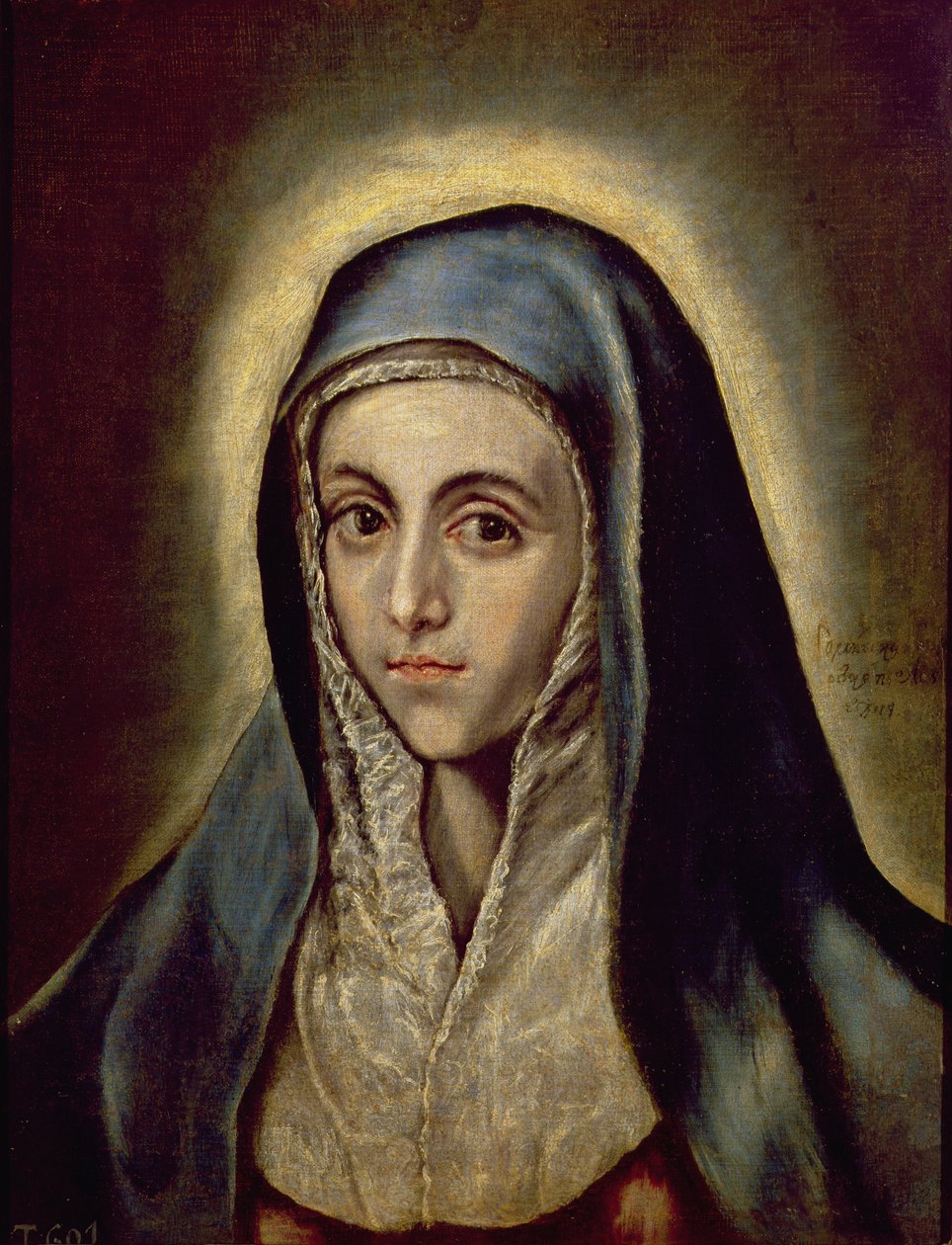 ورجن مریم، c.1594-1604 پولی autorstwa El Greco