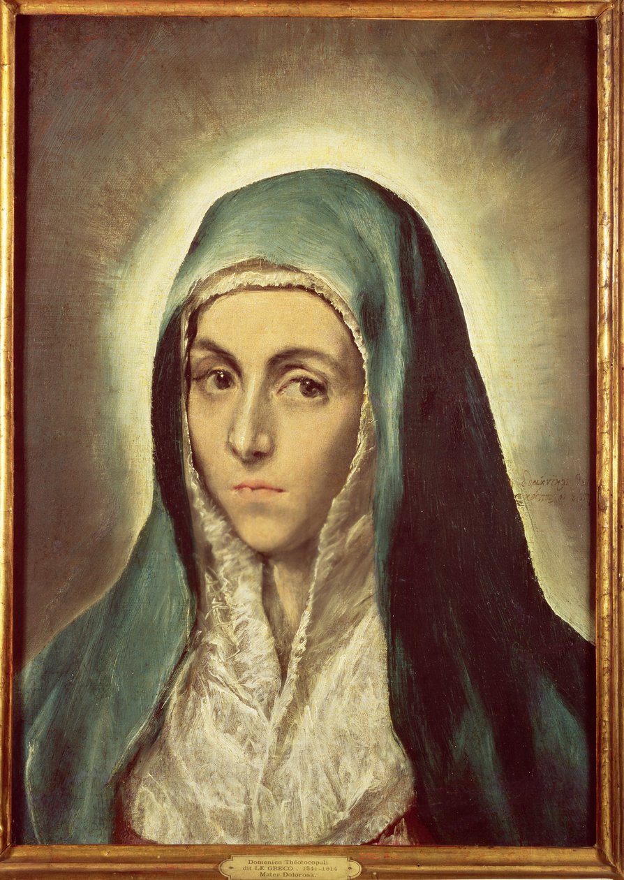 Żałoba Dziewicy autorstwa El Greco