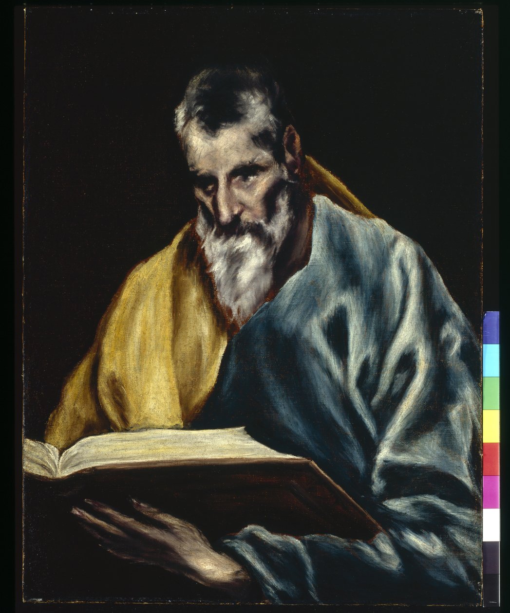 Św. Szymon (olej na płótnie) autorstwa El (1541 1614) Greco