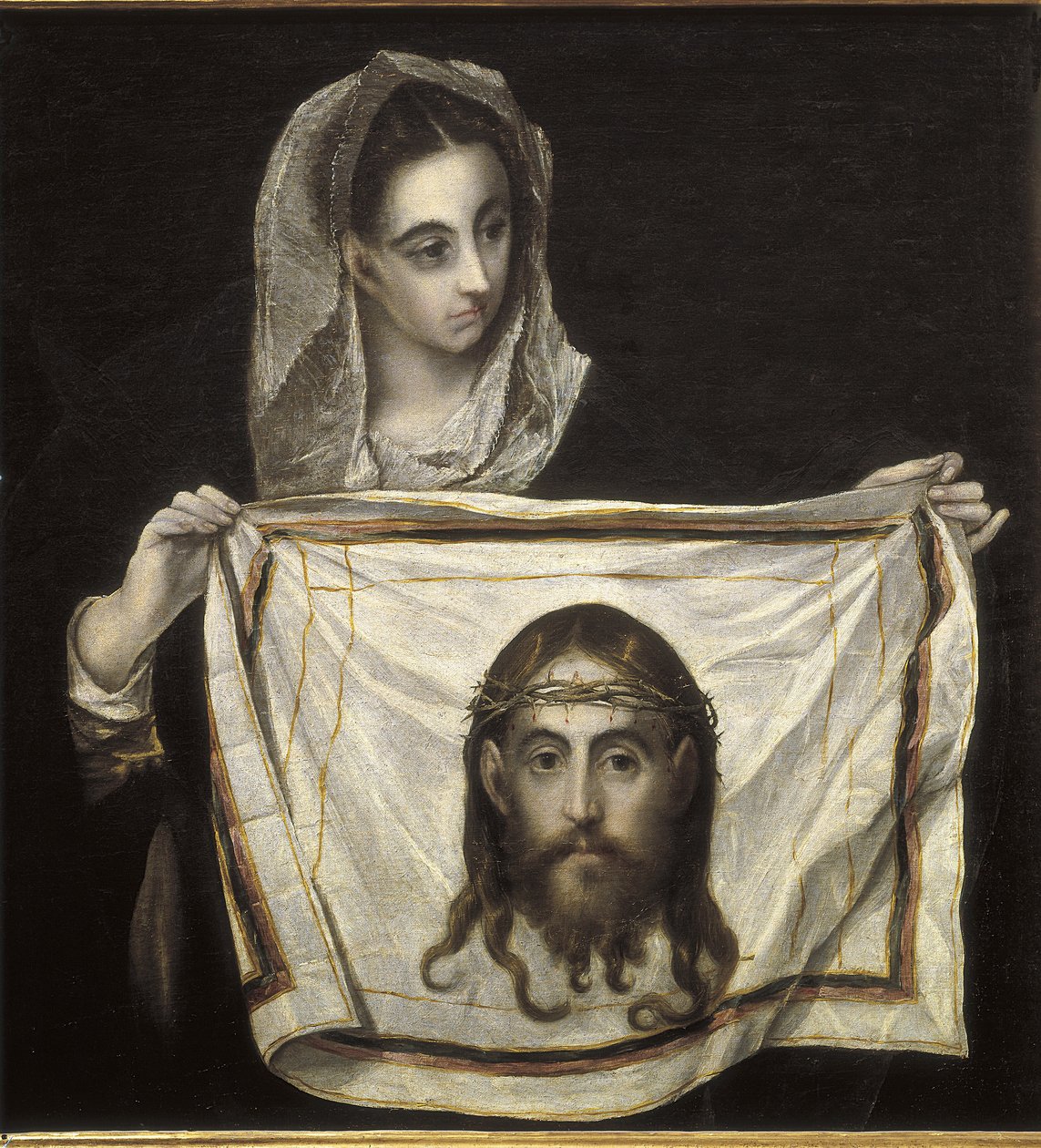 Święta Weronika i welon autorstwa El Greco