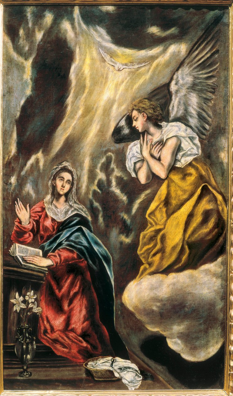 Zwiastowanie autorstwa El Greco