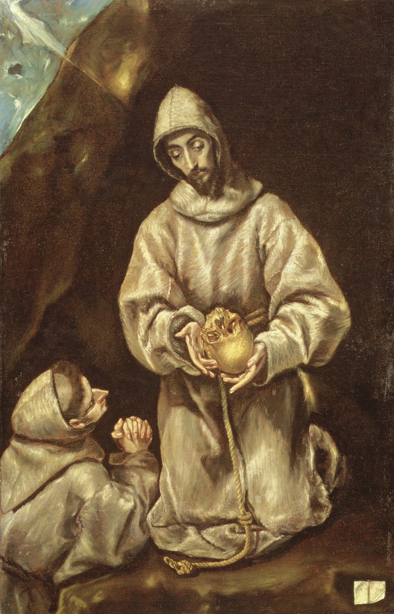 Mnich w medytacji autorstwa El Greco