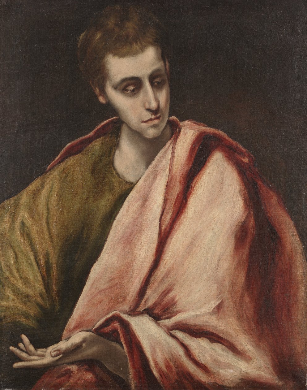 Święty Jan autorstwa El Domenico (after) Greco