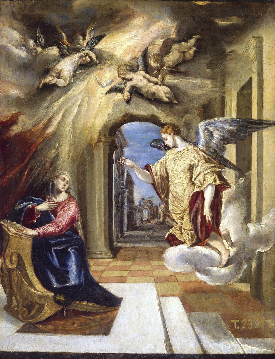 Zwiastowanie autorstwa El Greco
