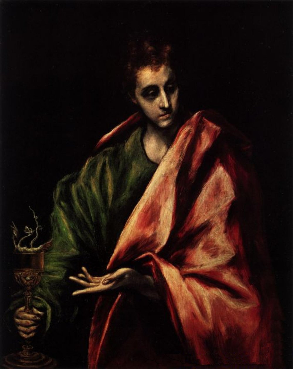 Jan Ewangelista autorstwa El Greco