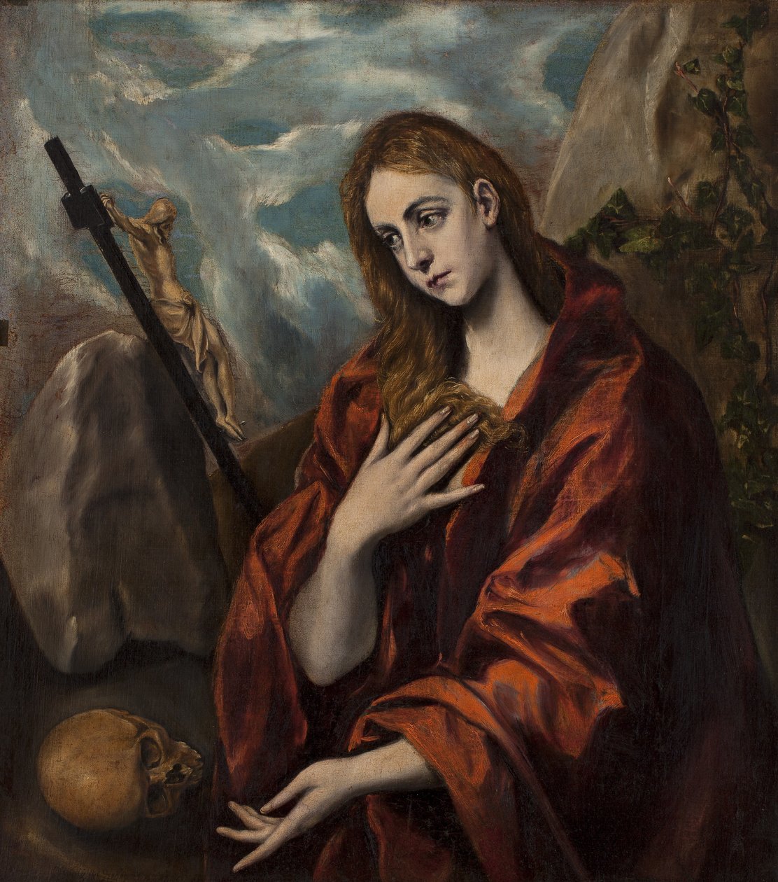 Magdalena pokutująca autorstwa El Greco