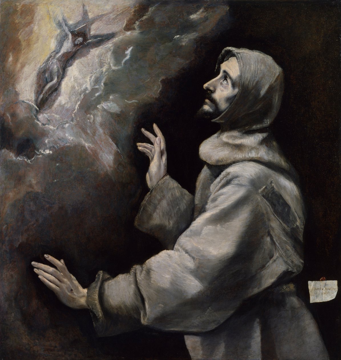 Święty Franciszek otrzymujący stygmaty autorstwa El Greco