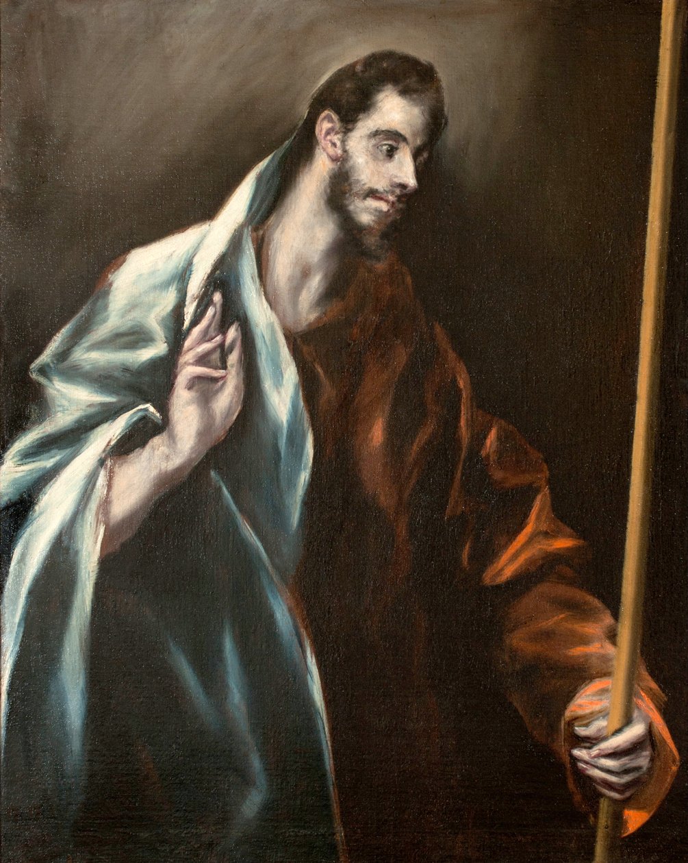 hiszpański: Święty Tomasz Apostoł autorstwa El Greco