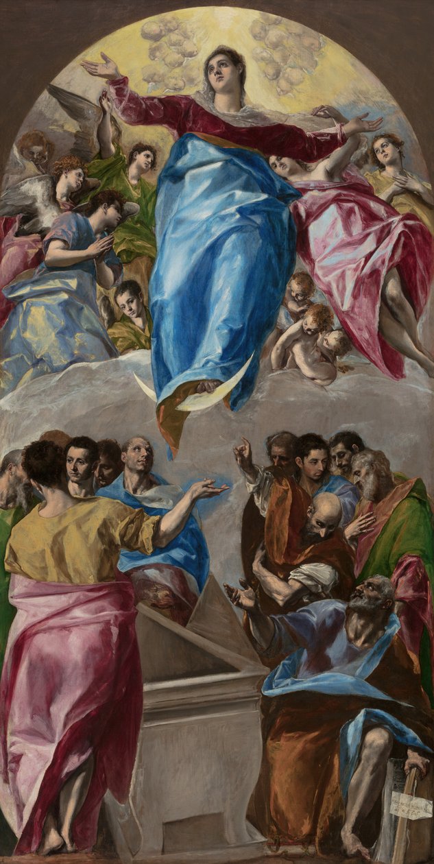 Wniebowzięcie NMP, 1577-79. autorstwa El Greco