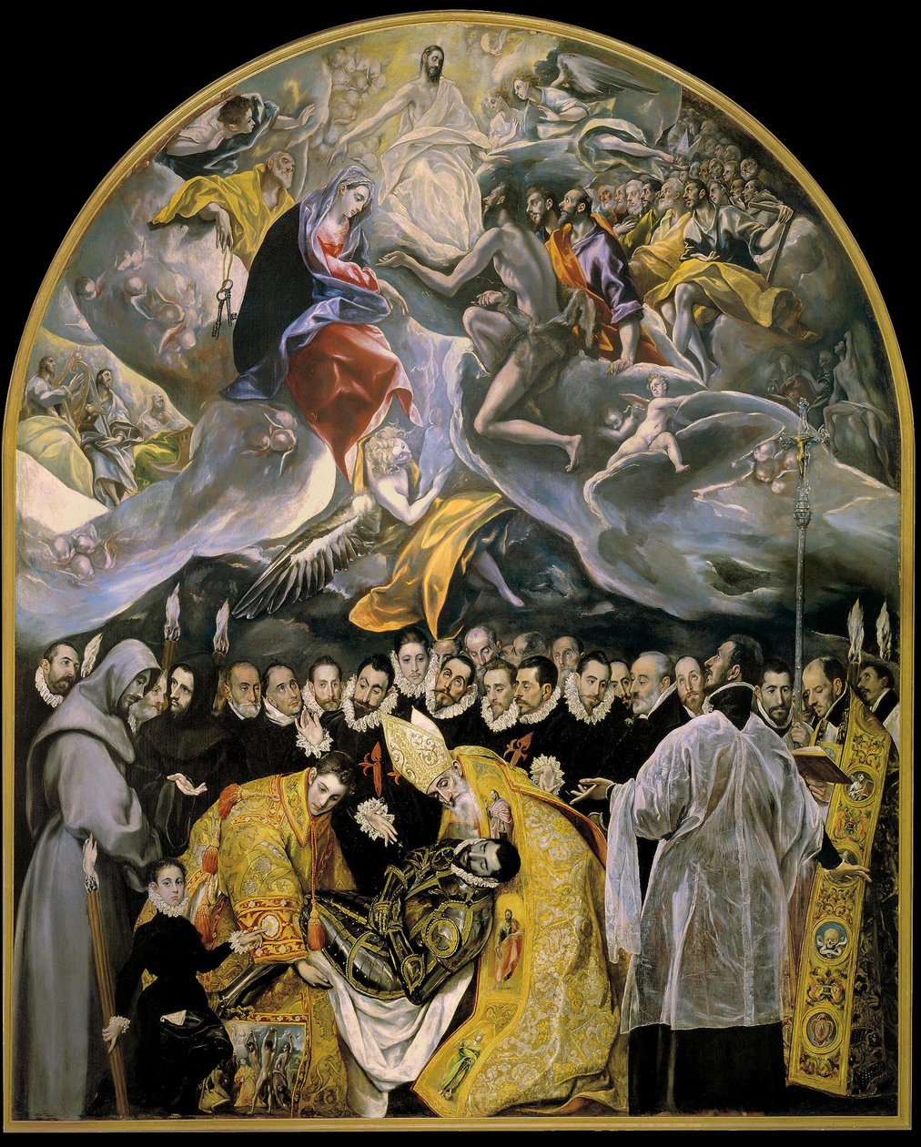 Pogrzeb hrabiego Orgaz autorstwa El Greco