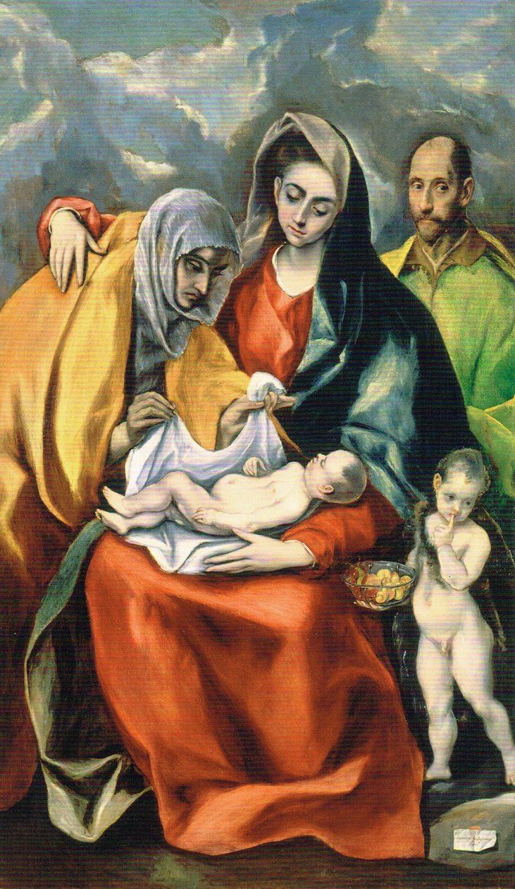 Święta Rodzina autorstwa El Greco