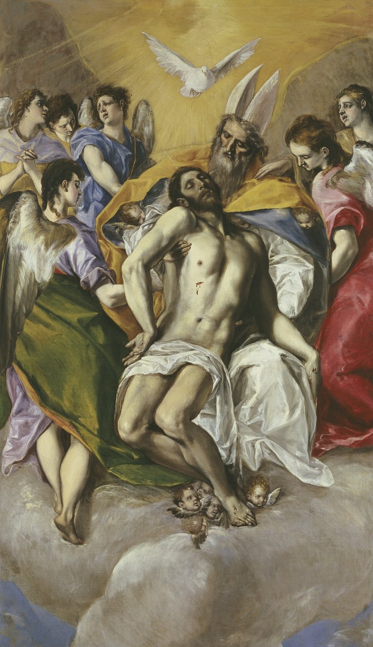 Trójca Święta, 1579 autorstwa El Greco