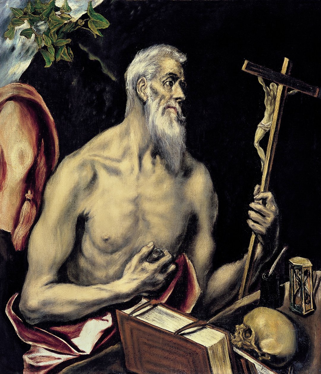 Skruszony św. Hieronim autorstwa El Greco