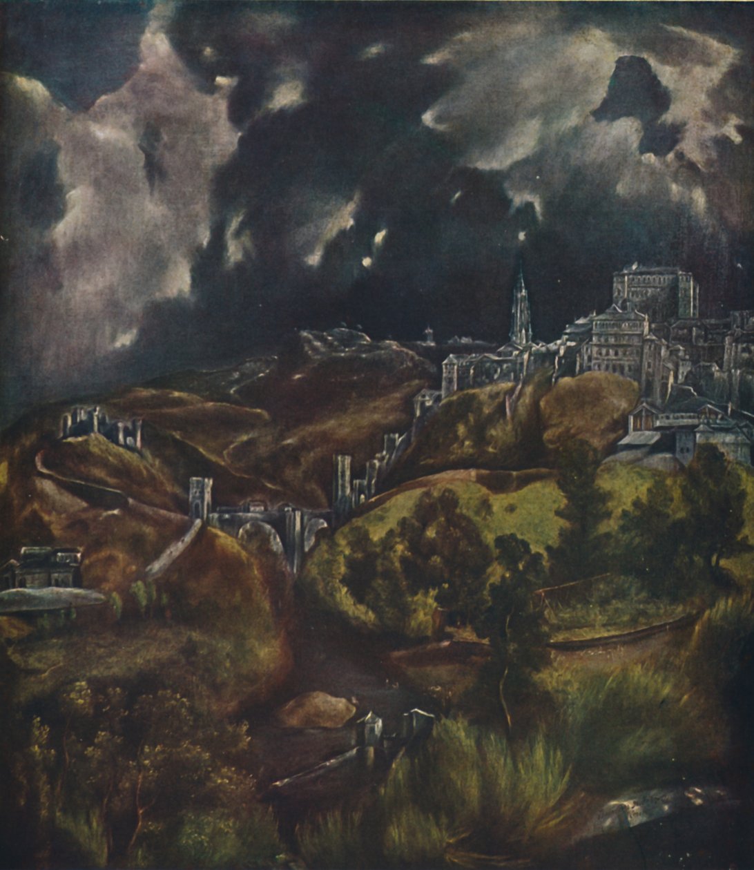 Toledo, Widok Toledo, 1599-1600, 1938 autorstwa El Greco