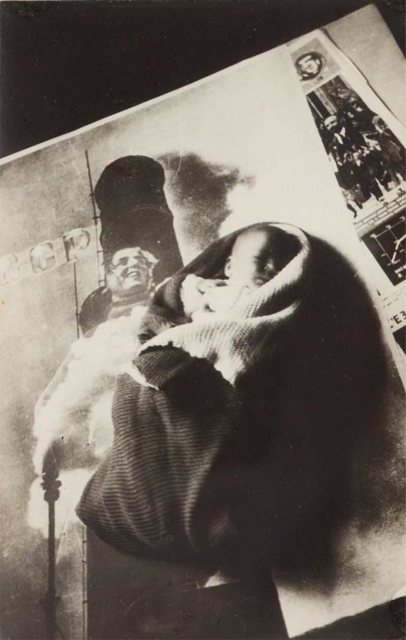 Ogłoszenie urodzin Syna Artysty, 1930. autorstwa Eliezer Markowich Lissitzky